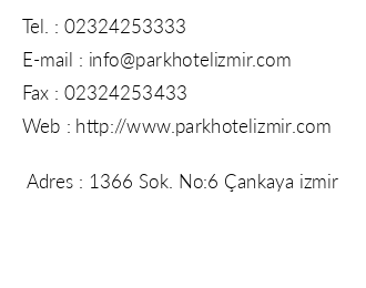 Olakolu Park Hotel iletiim bilgileri